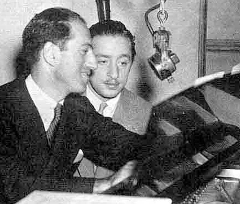 Harold Arlen at piano